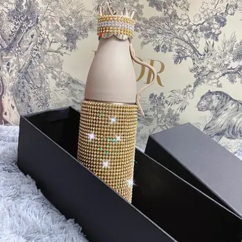 350ml Diamond Crown termospullo Vee Pudelit Roostevabast Terasest Vaakum Kolbi Kruus Jõulud Kingitus Mehed Naised