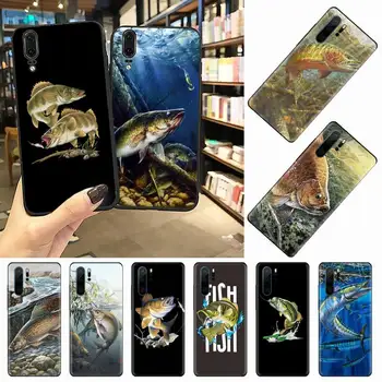 Karpkala Kalapüügi loomade muster, kõrge kvaliteediga Telefoni Juhul kaas Huawei honor Mate P 10 20 30 40 Pro 10i 9 10 20 8 x Lite
