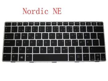 Sülearvuti Klaviatuur HP ELITEBOOK KEERLEB 810 G1 810 G2 810 G3 716747-291 716747-051 716747-DH1 706960-DH1 JP/Prantsusmaa FR/Nordic