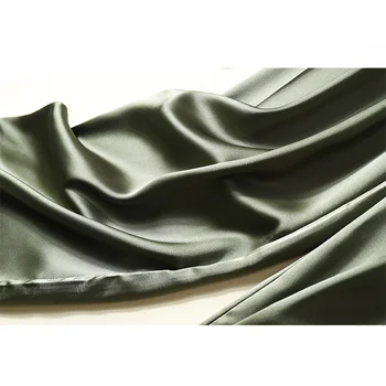 Unireal 2021 Suvel Naiste Lai Jalg Püksid Kõrge Vöökoht Vabaaja Püksid Streetwear Must Silk Satin Püksid Elegantne Pikk Palazzo Püksid