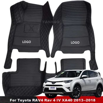 Auto Põranda Matid Toyota RAV4 Rav 4 IV XA40 2018 2017 2016 2013 Auto Tarvikud Kohandatud Veekindel Kaitsta Vaibad