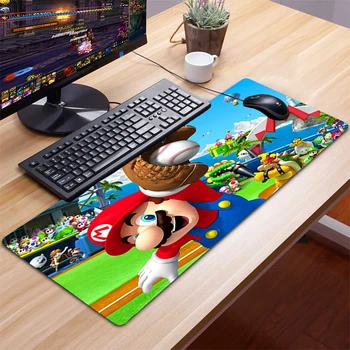 Super Mario Suur Mousepad XXL Mouse Pad 90x30cm Gamer Vaip Vaiba Hiirt Arvuti Kawaii-Mängude Tarvikud Laua Mat, Hiired, Klaviatuurid
