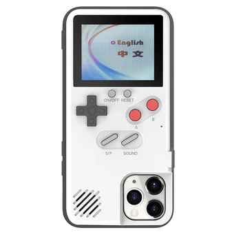 Mängu Masin Telefoni puhul Apple ' i USB-Laadimine, Mängides Mängu Värvikas Naljakas Retro Telefoni Juhul Kate IPhone 11 12 Pro Mini Max