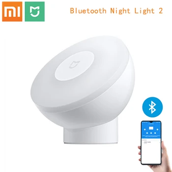 2020. aasta UUS Xiaomi Mijia Bluetooth versioon Induktsioon Led Night Light 2 Lambi Reguleeritav Heledus, Infrapuna Aruka Inimese keha andur