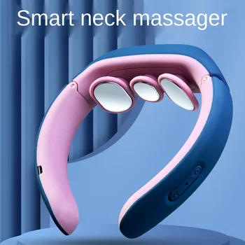 Kaasaskantav Smart Massager Kaeluse jaoks Kuuma Ravi, Compress Tervishoiu Lülisamba Elektrilised Massaaž Vahend Kaela Massager
