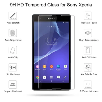 Karastatud Klaas Sony Xperia X Kompaktne Tulemuslikkuse XA Ultra Telefon kaitseklaas, Telefon Klaas Sony XA1 Pluss XA2 Ultra XA3