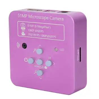 51MP 1080P 60FPS USB USB Mikroskoobi Tööstus Mikroskoobi Kaamera suurendusklaasid Telefoni Remont