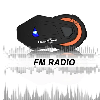 FreedConn T-MAX Mootorratta Kiiver Bluetooth-Peakomplekt Intercom Veekindel sidesüsteemi Traadita Sisetelefoni FM Raadio