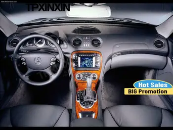 64G Carplay autoraadio Stereo Vastuvõtja Android Benz SL R230 2001 2002 2003 2004 IPS DSP GPS Navi Mängija, Auto Audio juhtseade