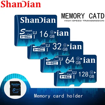 SHANDIAN Smast SD-kaardi 32GBTF USB-Flash mälukaardilt Telefoni ja Kaamera Smastsd SD Card 32GB Class 6 USB-Mälupulgale ja Tasuta Laeva