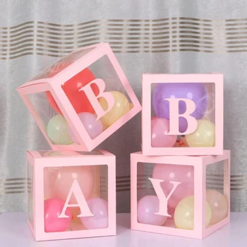 Baby Love Õhupalli Kasti Sünnipäevaks Õhupalli Kasti Baby Shower Dekoratsioonid Pulmad Kaunistamiseks Beebi Ballon Kasti Pool Tarvikud