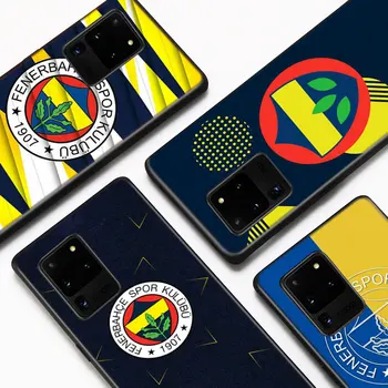 Türgi Fenerbahce Jalgpalli Samsung Galaxy A91 A81 A72 A71 A51 A52 A41 A42 A31 A32 A21 A12 A11 A01 A02 Pehme Telefoni Puhul