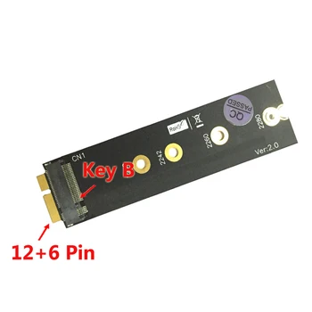 SSD converter ZenBook M. 2 (NGFF) SSD 18 Mängijat SSD Tugi adapter 2230/2242/2260mm M. 2 SSD Asus UX31 UX21 Zenbook