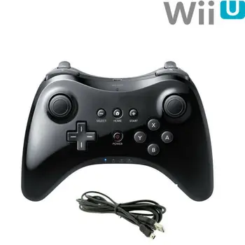 Traadita Classic Game Controller Juhtnuppu Bluetooth-Gamepad Jaoks Nintend Wii U Pro USB Kaabli abil Juhtmevaba Kontroller