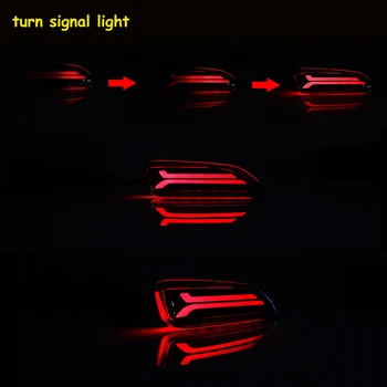 Punase LED-Auto Kaitseraua Reflektor Tuled,Funktsioon nagu Saba Piduri & Tagumine Udutuli,Järjenumber, mis Omakorda Tuli Lexus CT200h Toyota Corolla