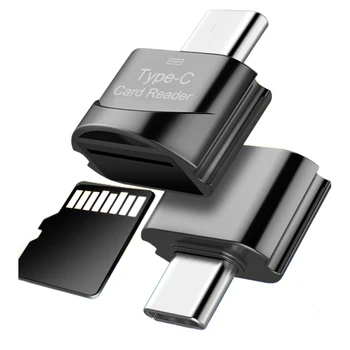1tk OTG Mikro-SD-Kaardi Lugeja, USB 2.0 Mälukaardi Lugeja, USB-Micro SD Adapter Flash Drive Smart-Mälukaardi Lugeja, C-Tüüpi Lugejaga