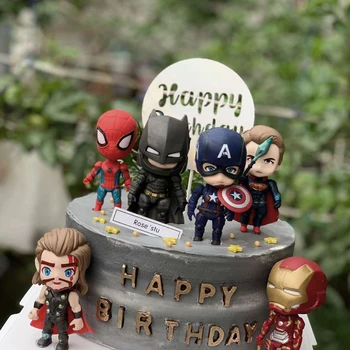 Avengers Kook Teenetemärgi Plastikust Teenetemärgi Spiderman Iron Man Kapten Ameerika Superkangelane Teenetemärgi