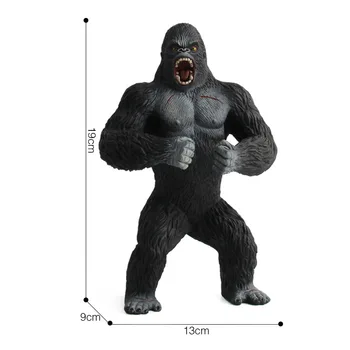 KingKong Gorilla Ahv Loomade Mänguasjad Godzilla VS King Kong Joonis Figuriin Modle Nukk Filmi Mänguasi Šimpans Figma Skulptuur Kingitus