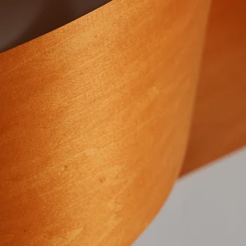 GRÖÖNIMAA Vaher Oranžiks Värvitud Puidu Spoonid Tabel Vineer Põrand DIY Mööbli Looduslik Materjal