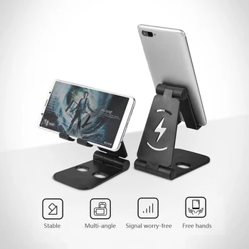 Mini Mobiiltelefoni Omanik Istme Desktop Kokkupandav Laud Seista Omanik Kraadi Reguleeritav Universaalne IPhone Xiaomi Andorid Telefoni