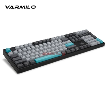 Varmilo MA87 Moonlight 87key mehaaniline klaviatuur juhtmega staatiline mahtuvus telg V2 valge taustvalgustusega arvuti mängude klaviatuur