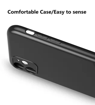 Mood Luksus brändi Anti-sügisel Pehme TPU, must Telefon Case For iPhone 6S 7 8 Pluss 6 SE 2020 11 12 Mini Pro XS Max X-XR Kate Coque