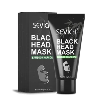 60g Must Blackhead Koorimine Mask Bambusest Süsi Blackhead Eemaldaja Pooride Puhastaja Akne Ravi sügavpuhastus, Naha Hooldus