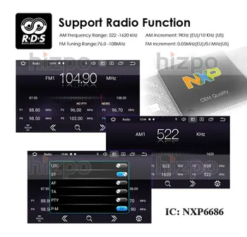 Autoraadio Multimeedia Video Player Ford/Focus/S-Max/Mondeo 9/GalaxyC-Max Navigatsiooni GPS, WIFI, Bluetooth, Android 2DIN 2 DIN DVD