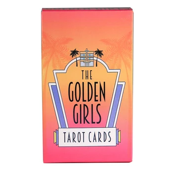 Kuldsed Tüdrukud Tarot Kaarte uurida Oma Tulevase Alates Lanai Tekk kaardimäng Ennustamine Algajatele koos Reisijuht