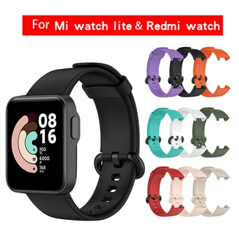 Sport Smart Watch Rihm Silikoonist Asendamine Watch Band Naiste Randmepaela Jaoks Xiaomi Redmi Mi Vaadata Lite Montre Homme