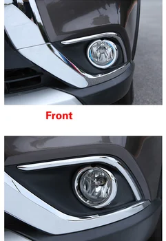 Näiteks Mitsubishi Outlander 2016-2018 2019 Tagumised Udutule Kate Sisekujundus Foglamp Protector Bezel Frame Auto Tarvikud Chrome