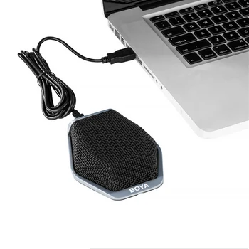 BOYA POOLT-MC5 USB Desktop Konverentsi Arvuti Stereo Mikrofon 180-Kraadise / 20' Pikap Vahemikus Windows & Äri Sülearvuti