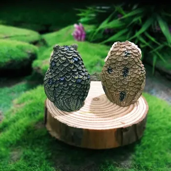 Mini Vaik Sambla Micro Simulatsiooni Tühi-footed Öökull Dekoratiivsed Kaunistused Öökull Aed Succulents Kawaii Kodu Kaunistamise Tarvikud