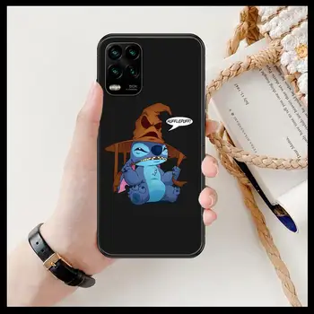 Stitch cartoon Telefoni Puhul XiaoMi Redmi Lisa 10 9S 8 7 6 5 Pro T Y1 Anime Must Kate Silikoonist Tagasi Pre