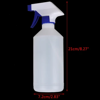 1tk 500ml Spray Pudelit Alam-villimist Plastikust Korduvtäidetavaid Pudel Tühi Konteiner Serveerimiseks Meik Tööriist