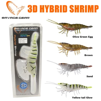 Savage Gear 3D Hybrid Krevetid 16,5 G Kvaliteetset Meelitada
