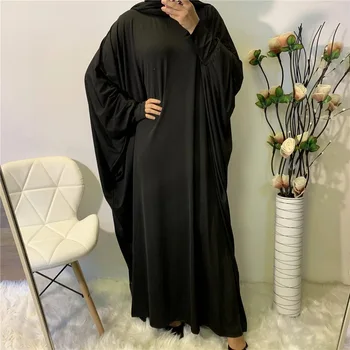 Eid Moslemi Naiste Hijab Kleit Palve Rõivas Jilbab Abaya Kaua, Khimar Täielikult Katta Ramadan Kleit Islami Riided Niqab Vestidos
