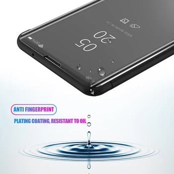 Peegel Flip Case For Samsung Galaxy Note 10 9 8 360 Kaitsev Juhtudel Samsung S10 5G S8 S9 Plus A6 A8 Pluss A7 A50 2018 Kest