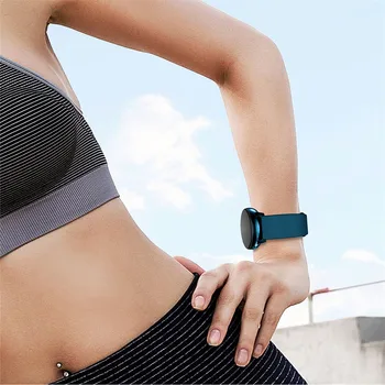 Pehmest Silikoonist Randmepaela jaoks Mibro Õhu Smart Watch Käevõru WristStrap jaoks Xiaomi Mi Bro Õhu Kantavad Watch Band Tarvikud
