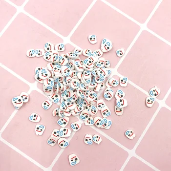 50g Pehme Polümeer Savi Cartoon Tükk Sprinkles jaoks Käsitöö Shaker, Kaart Slimes täitematerjali Osakesed Küünte Kunst DIY 5mm