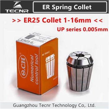 ER25 kevadel collet chuck alates 1mm kuni 16mm jaoks CNC freesimise treipingi vahend ja spindli mootor Q. CH