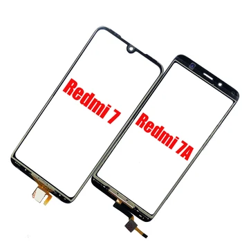 Redmi 7A esipaneelil Xiaomi Redmi 7A 7 Touch Screen LCD Ekraan Digitizer Andur Välimine Klaas Kaas Puutetundlik Parandus Osad