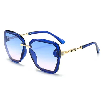2021 Mood Cat Eye Päikeseprillid Naistele Luksus Brändi Disaini Peegel Objektiiv Vintage päikeseprillid Rose Gold Metal UV400 oculos