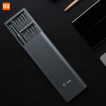 Algne kõrge kvaliteedi Xiaomi Mijia Wiha Igapäevaseks Kasutamiseks Komplekt 24 Täpsusega Magnet Bitti Alluminum Kasti DIY Screw Driver Smart Home Set