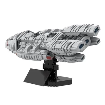 Tehnilised Transporter KES Battlestar Galactica Kosmoselaev, ehitusplokid Tellised High Tech Starship Mänguasi Lastele