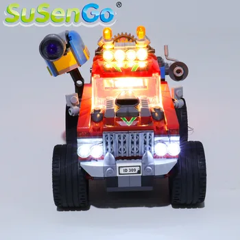 SuSenGo LED Light kit For 70421 El Fuego on Stunt Veoauto , (Mudelit Ei Kuulu komplekti)
