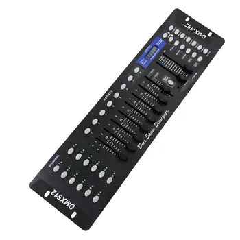 Tasuta kohaletoimetamine UUS 192 DMX Kontroller DJ Seadmed DMX 512 Konsooli Etapi Valgustus LED Par Liikuv Pea Kohtvalgustid DJ Controlle