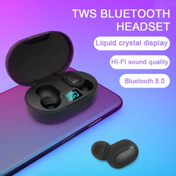 Uus Mini E6s Smart Digital Bluetooth Sport Peakomplektiga Juhtmeta Stereo-Kõrva jaoks Kõik Nutitelefonid