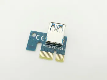 Trassi Kaart USB 3.0 PCI-E Ärkaja Express 1X 4x 8x 16x Extender Kaardi Adapter SATA 15pin Mees, et 4pin Power Kaabel BTC ETH Kaevandamine