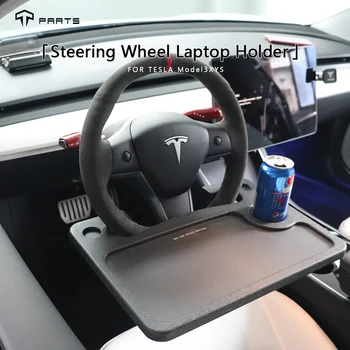 Näiteks Tesla Model 3/Y Rool Sülearvuti Omanik Laua Auto Laua Plaat, Tahvelarvuti või Sülearvuti Auto Reisida Toiduainete Tabel